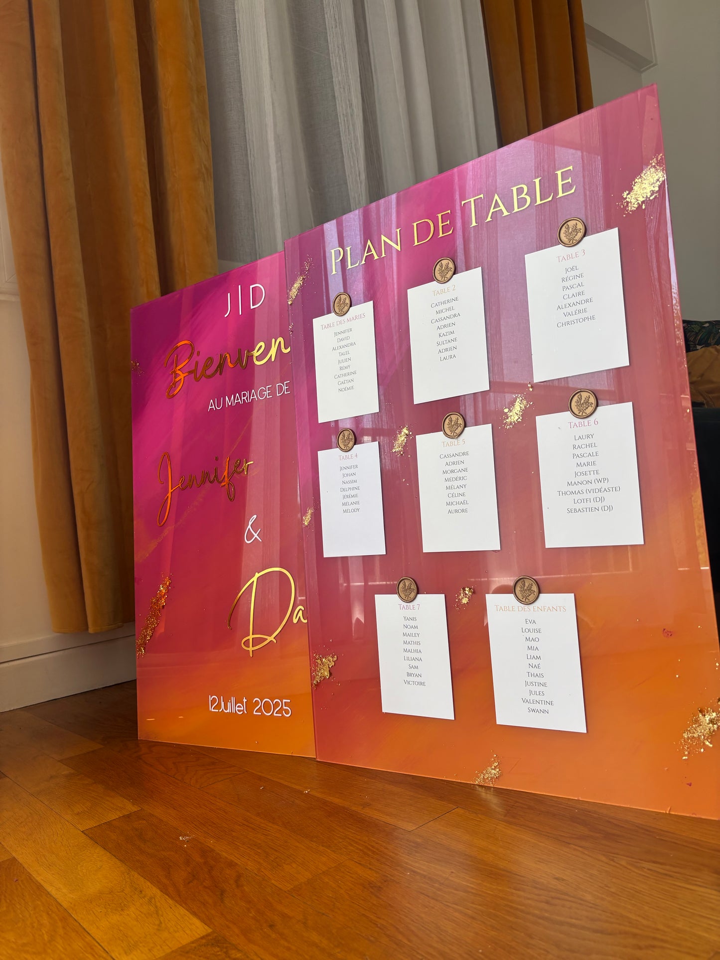 Pack essentiel : panneau + plan de table