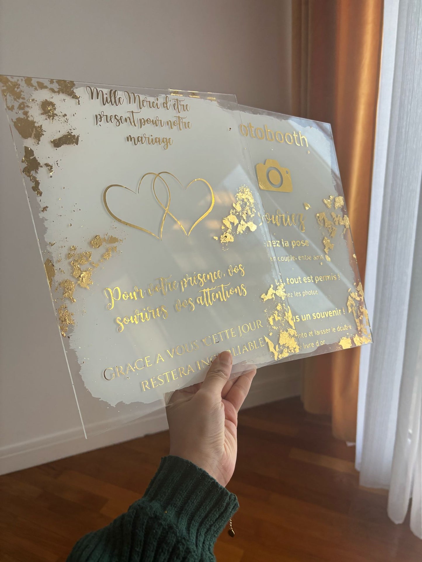 Plaque décorative personnalisée