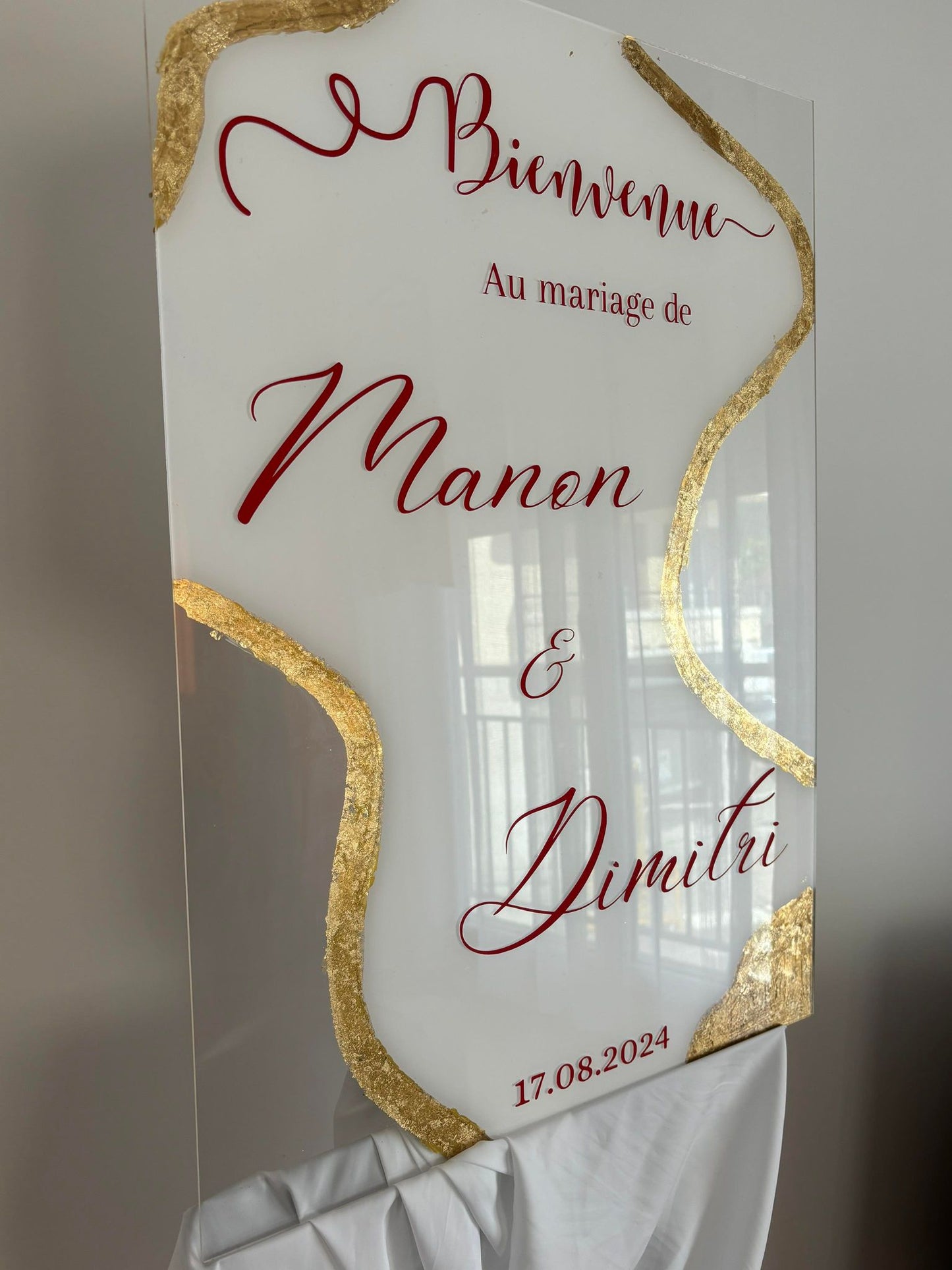 Stikers en vynile Panneau de bienvenue