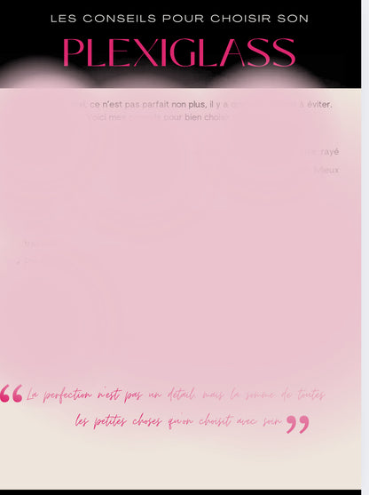 Ebook : fournisseurs plexi