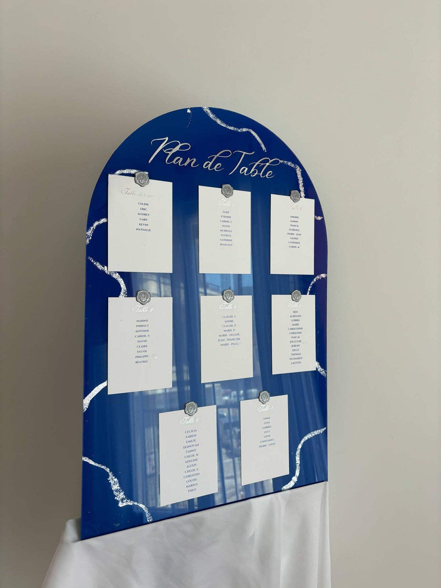 Plan de table personalisés