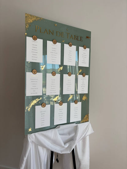 Plan de table personalisés