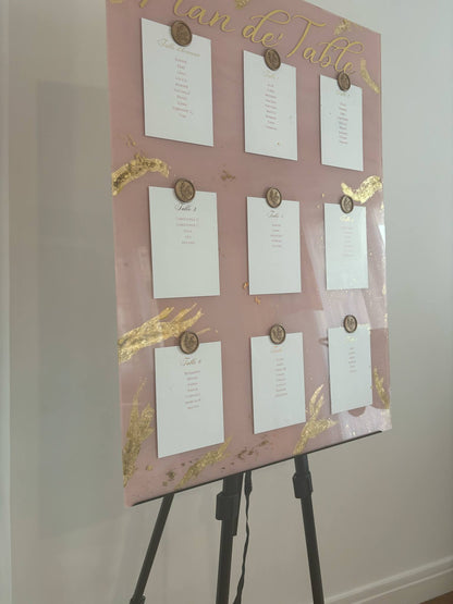 Plan de table personalisés